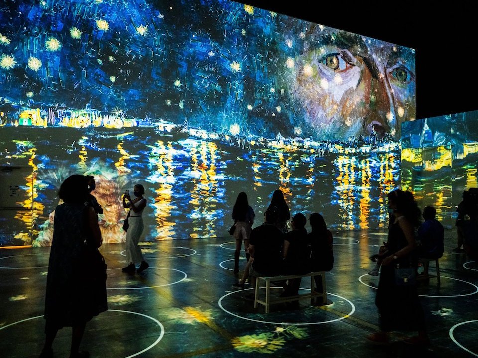 The Immersive Van Gogh Installation in New York