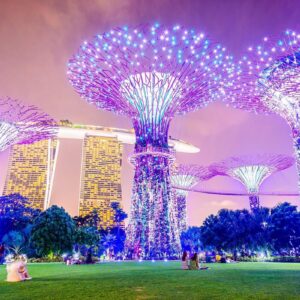 Singapore River Cruise, Night Garden Rhapsody & Spectra