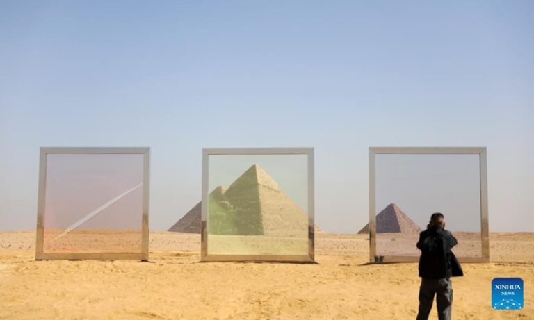 “Forever Is Now” at Giza Pyramids