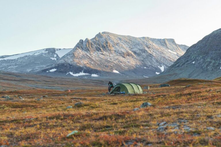 Wild camping in Sweden