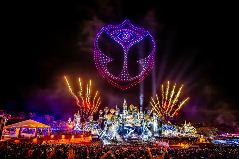 Tomorrowland opens after a massive fire