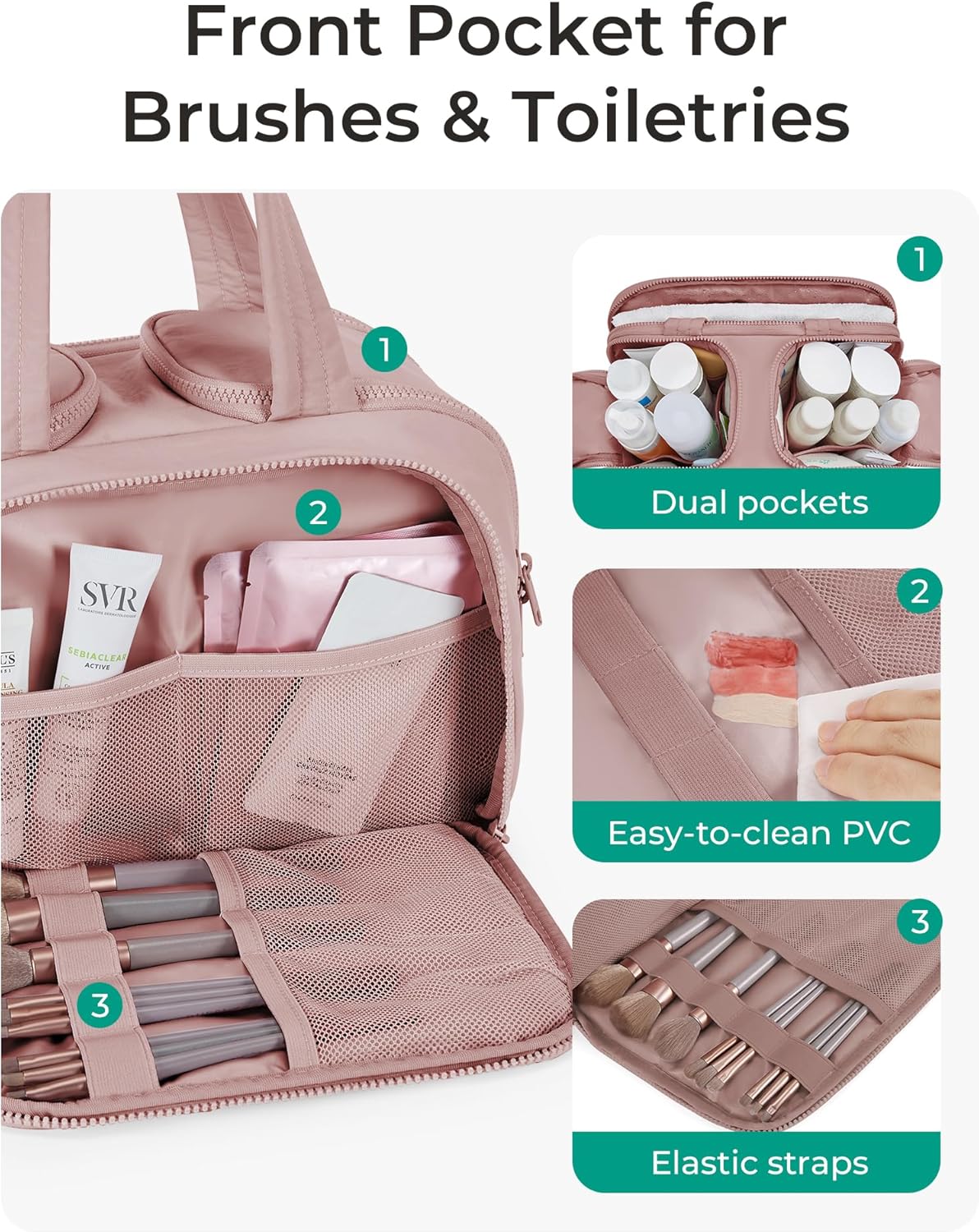 BAGSMART Travel Toiletry Bag - Image 2
