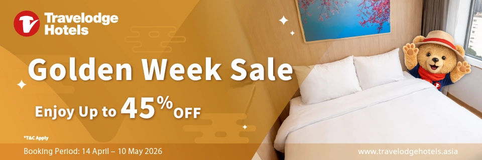 Golden Week Promotion at Travelodge Honmachi Osaka