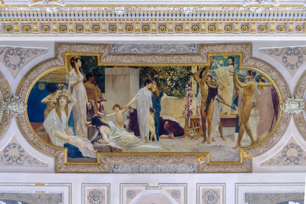 A Vienna Theater Opens Its Prized Klimt Ceiling Paintings